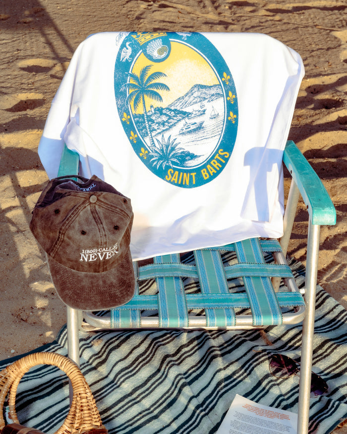 Saint Barts Scene Oversized Tee Online Australia