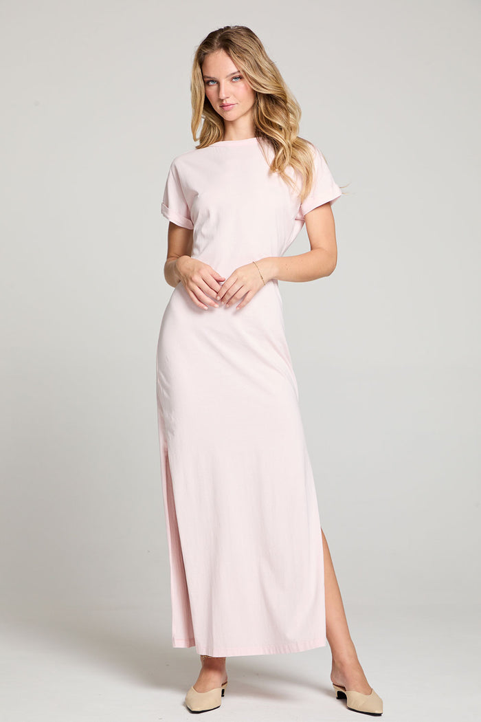 Saloonn Ballet Slipper Pink Maxi Dress WOMENS chaserbrand