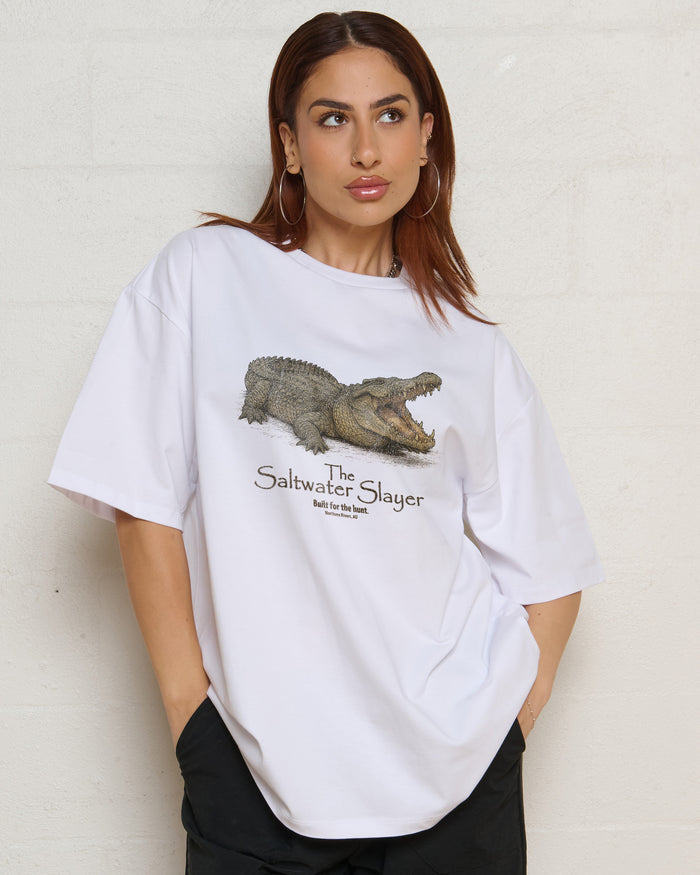Saltwater Slayer Oversized Tee Online Australia