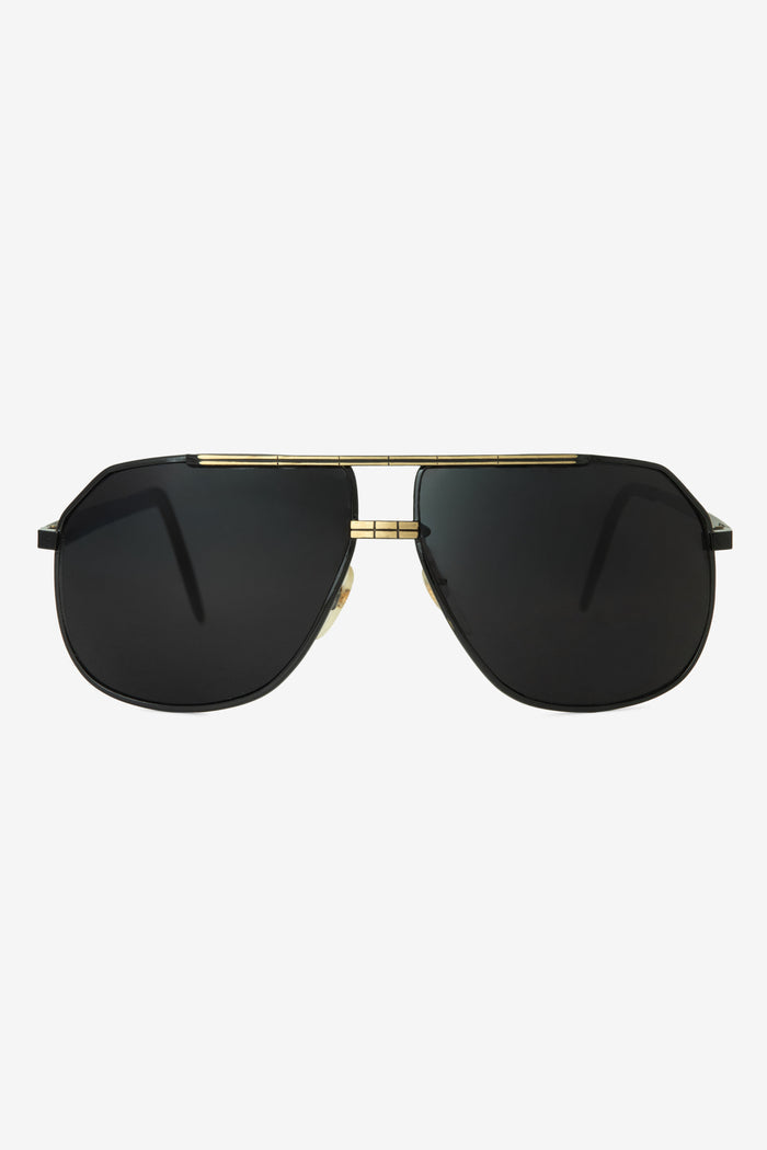 SGVN137 - DARK METAL AVIATOR SUNGLASSES