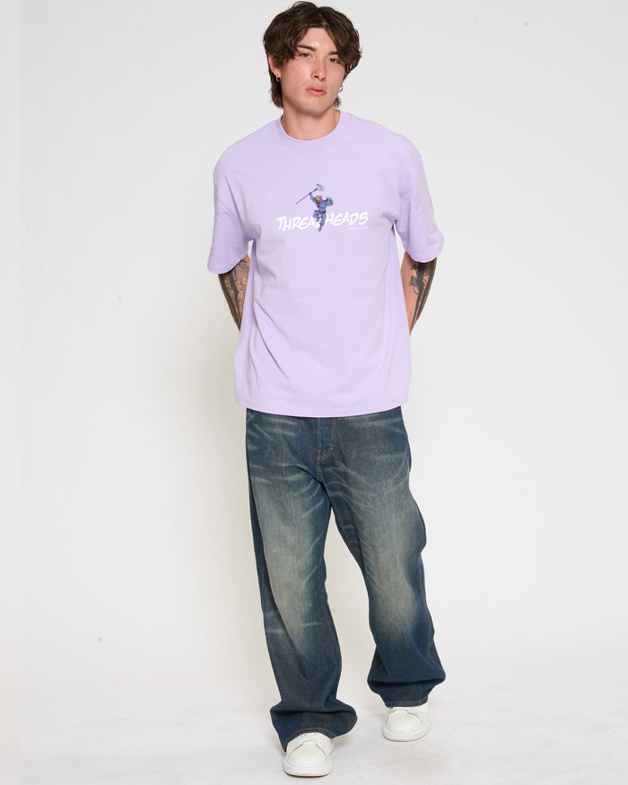 Skeletor Threadheads Lilac Oversized Tee