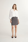 Skirt with belt