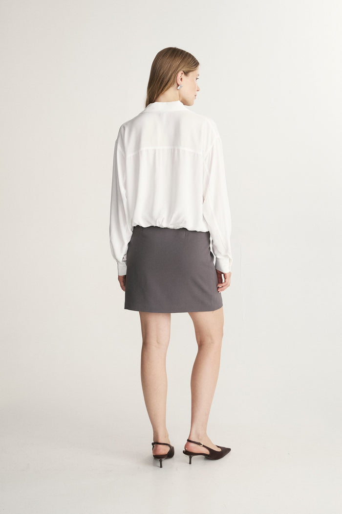 Skirt with belt