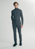 Slim fit flannel pants
