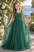 Smaragdgroene Elegance Jurk