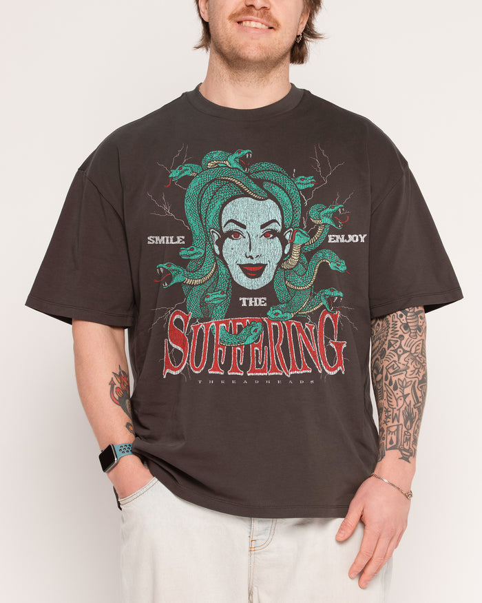 Smile Suffering Oversized Tee Australia