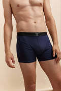 Solid colour short boxer