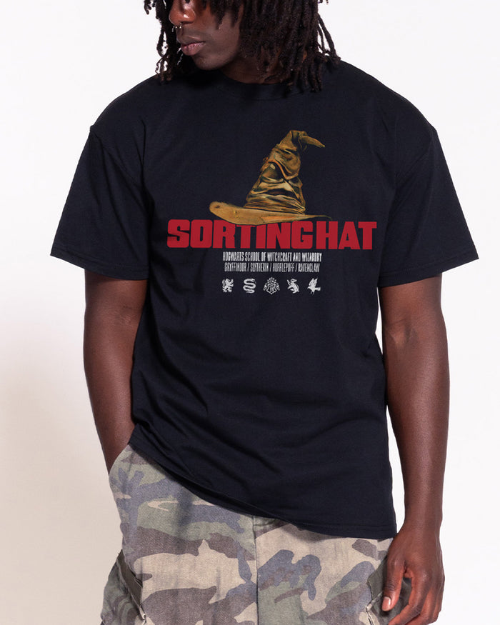 Sorting Hat Black T-Shirt