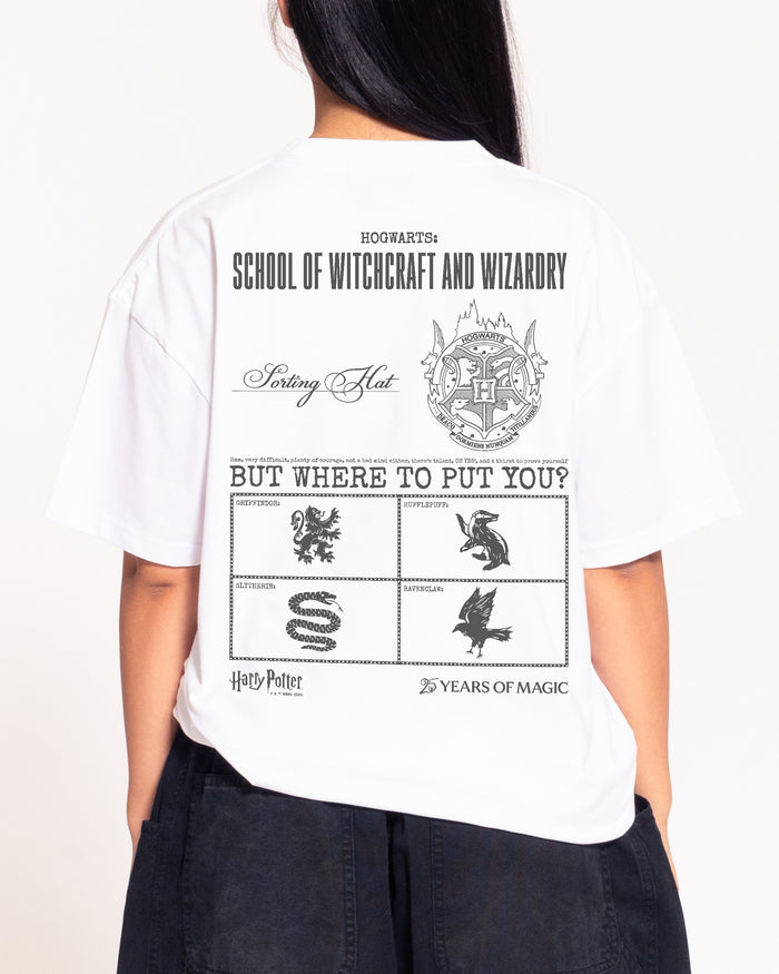 Sorting Hat White T-Shirt