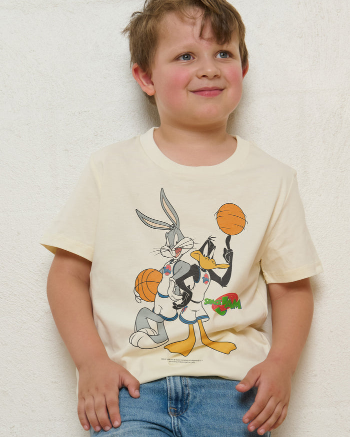 Space Jam Ballers Natural Kids T-Shirt