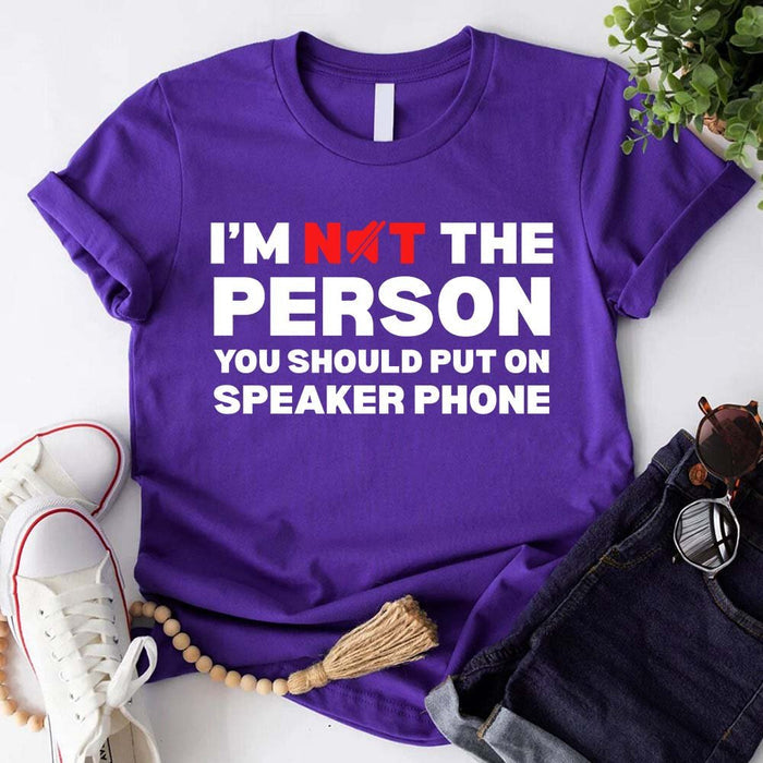 Speaker Phone Unisex T-Shirt