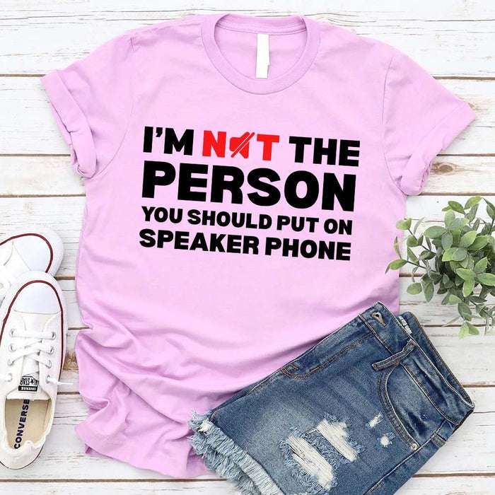 Speaker Phone Unisex T-Shirt