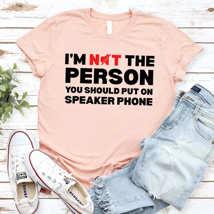 Speaker Phone Unisex T-Shirt