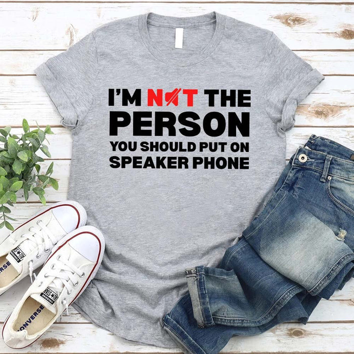 Speaker Phone Unisex T-Shirt