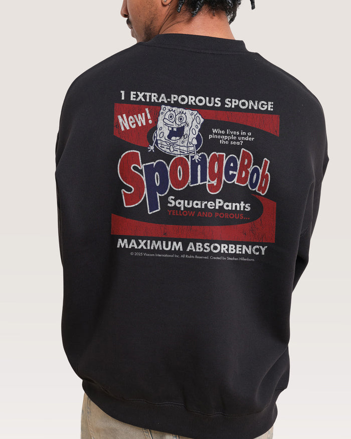 Spongebob Bob Black Sweatshirt