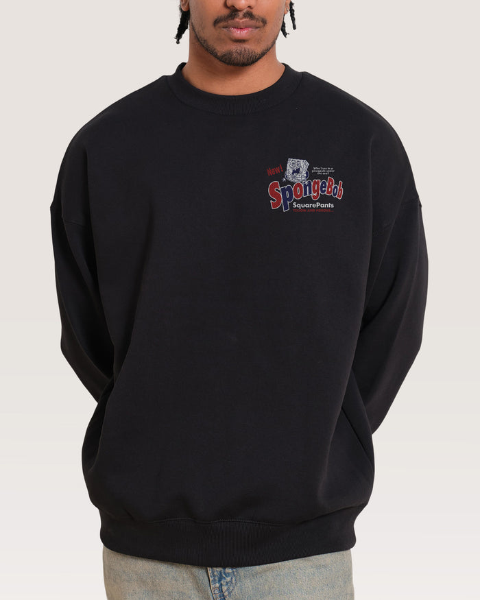 Spongebob Bob Black Sweatshirt