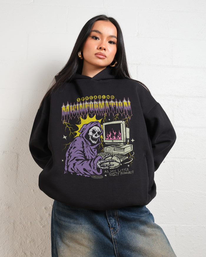 Spreading Misinformation Hoodie Australia Online Black
