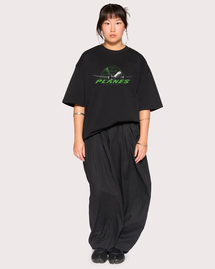 Squawk 1200 Black Oversized Tee