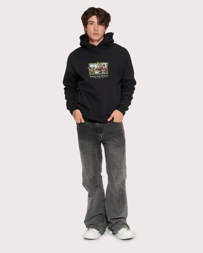 Standard Lads Weekend Black Hoodie
