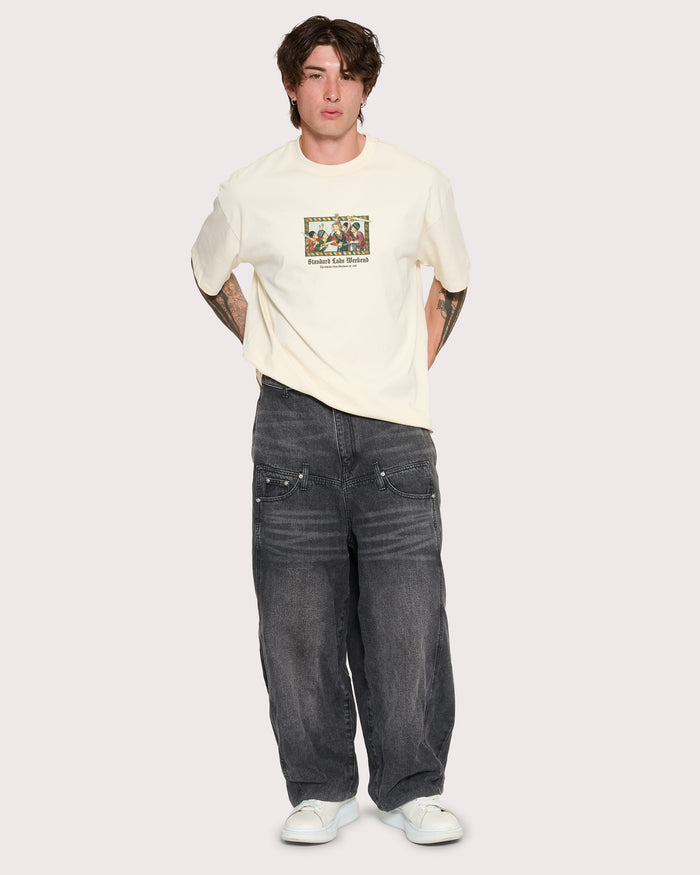 Standard Lads Weekend Natural Oversized Tee