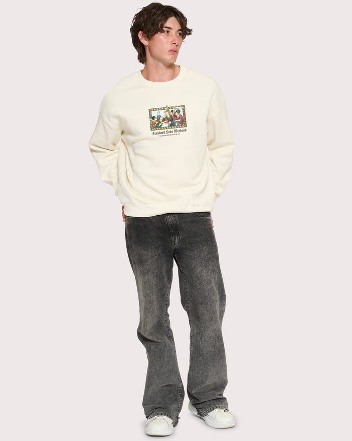 Standard Lads Weekend Natural Sweatshirt