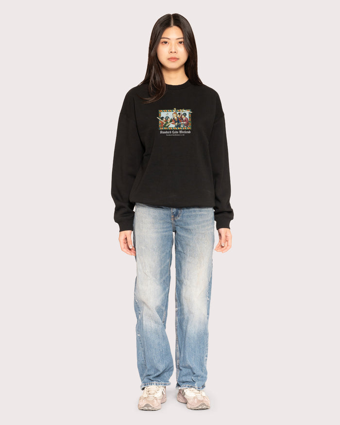 Standard Lads Weekend Black Sweatshirt