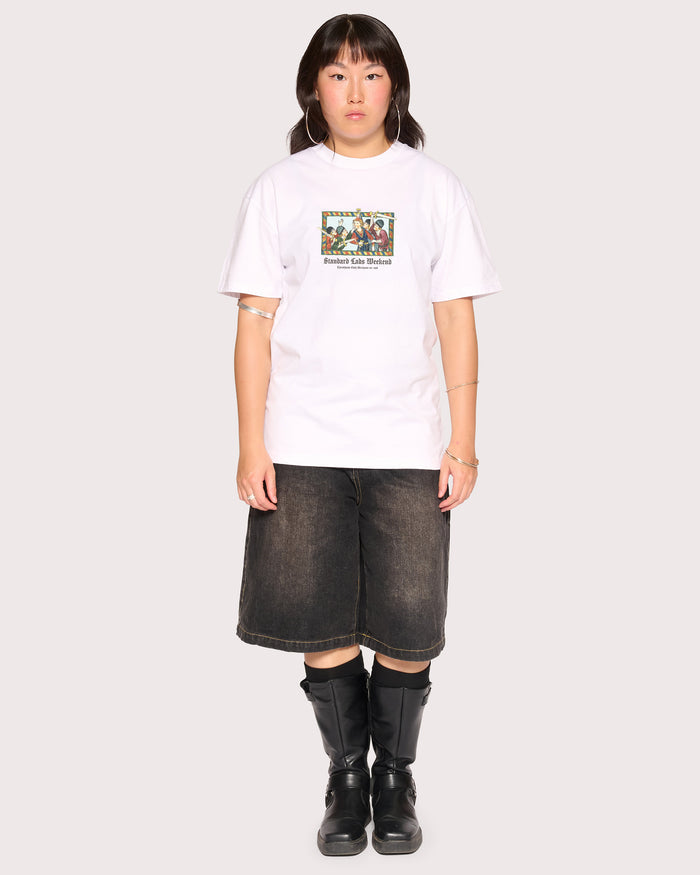 Standard Lads Weekend White T-Shirt