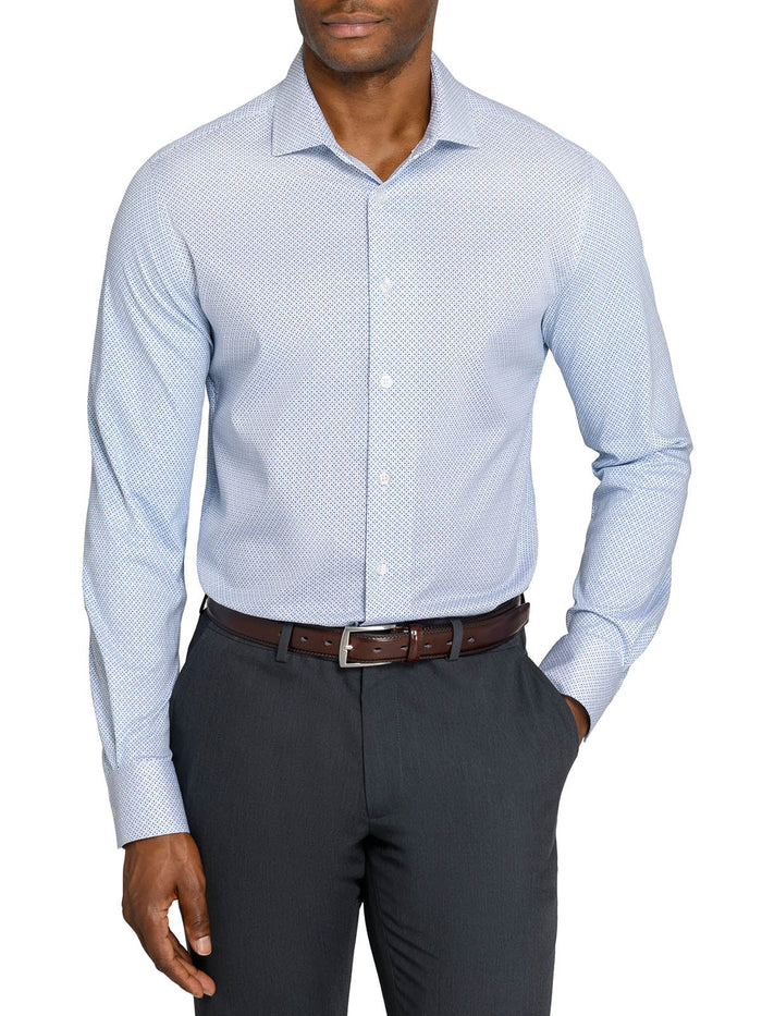 WHITE/BLUE / 15 / Slim