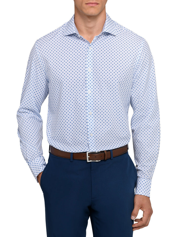WHITE/BLUE / 15 / Slim