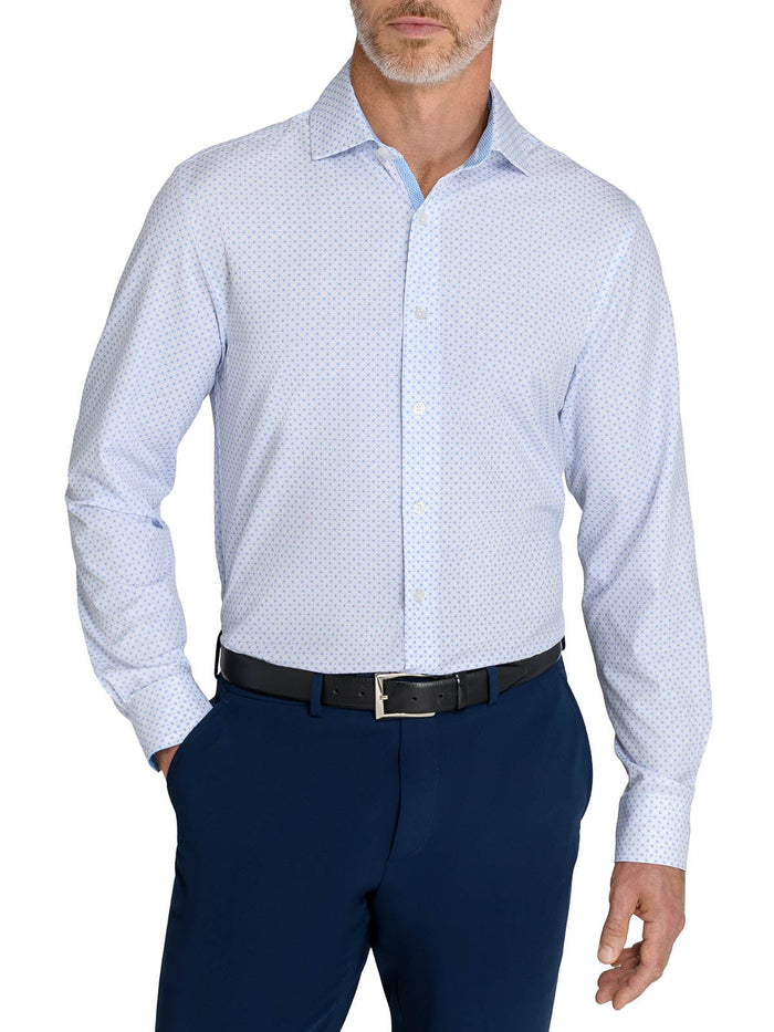 WHITE/BLUE / 15 / Slim
