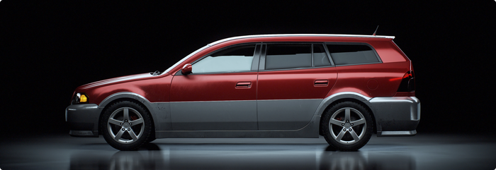 Station Wagon 3D Model
