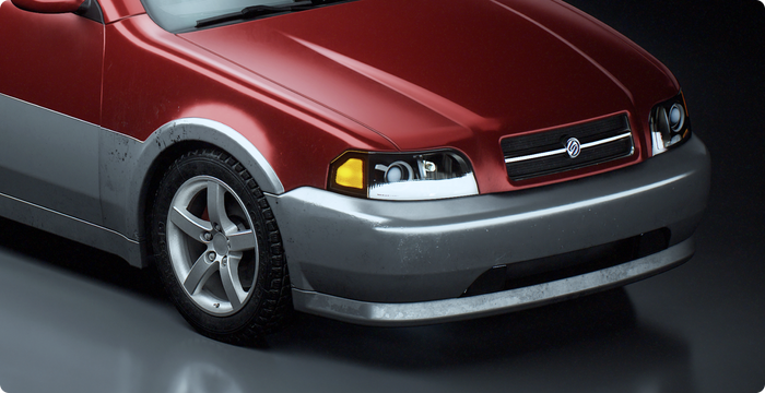 Station Wagon 3D Model