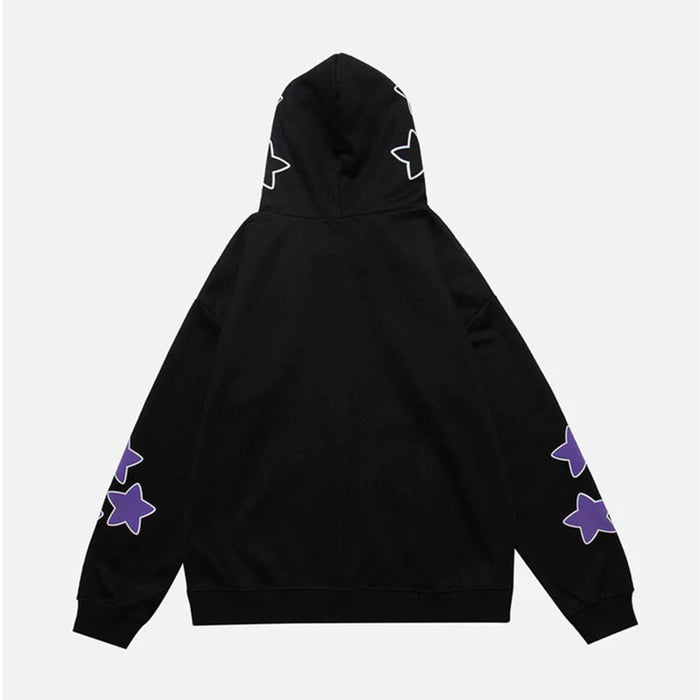 Stellar Script Zip Hoodie