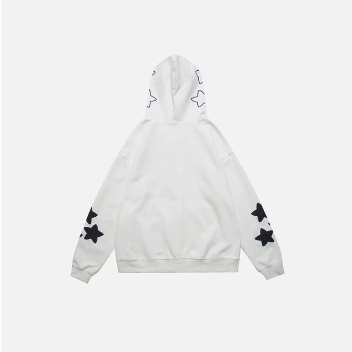 Stellar Script Zip Hoodie