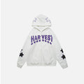 Stellar Script Zip Hoodie