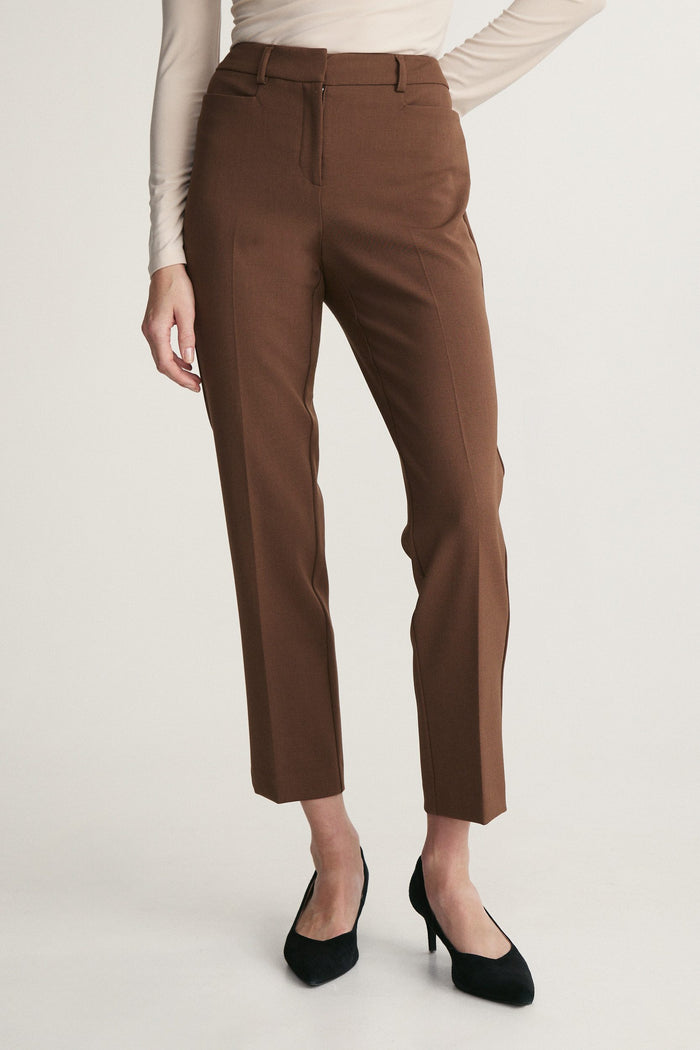 Straight cropped pant