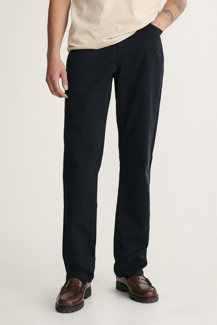 Straight fit five pocket pant
