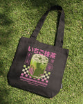 Strawberry Matcha Tote Bag