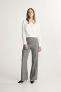 Stretch pant with elastic waist