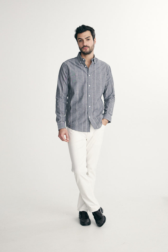 Striped Semi-Fitted shirt