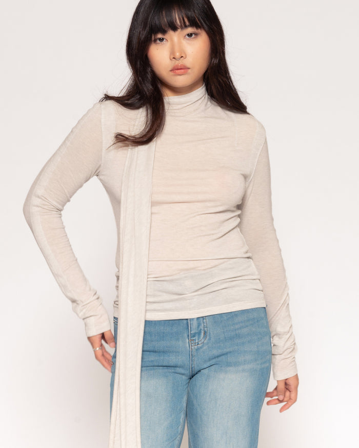 Strung Along Cream Long Sleeve