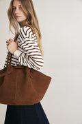 Suede bag