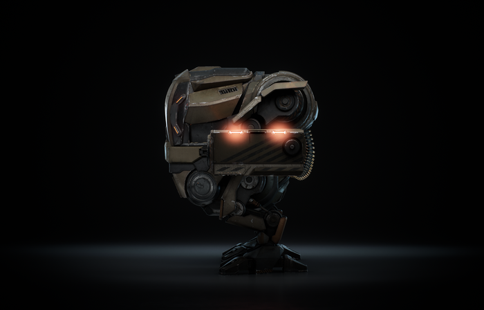 Tank Mech 3D Model