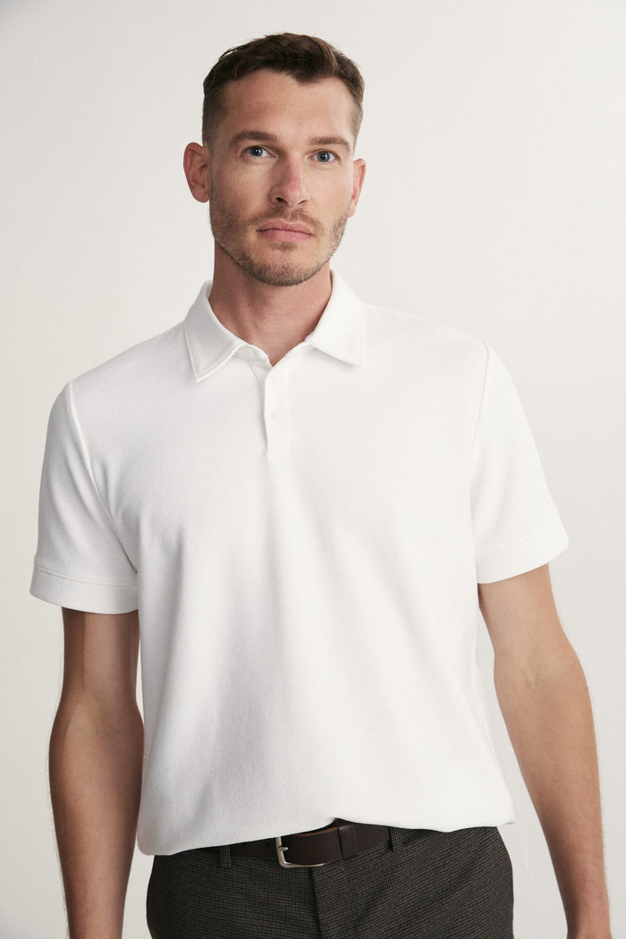 Textured polo