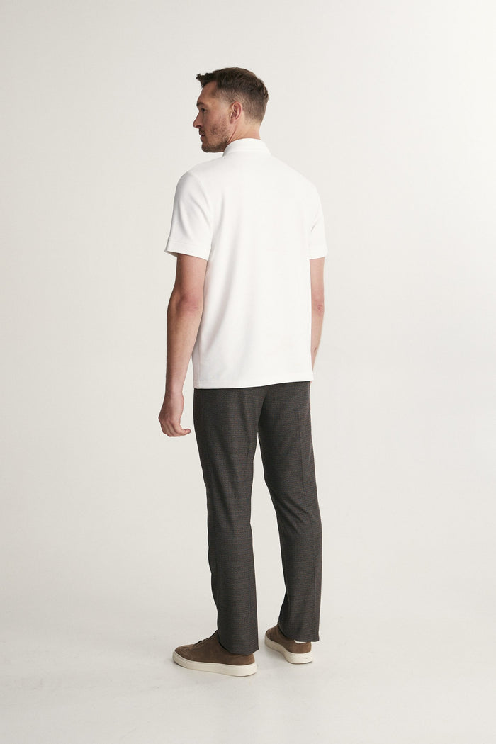 Textured polo