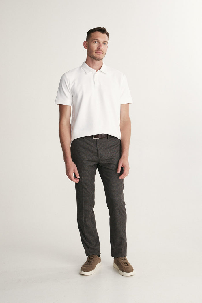 Textured polo