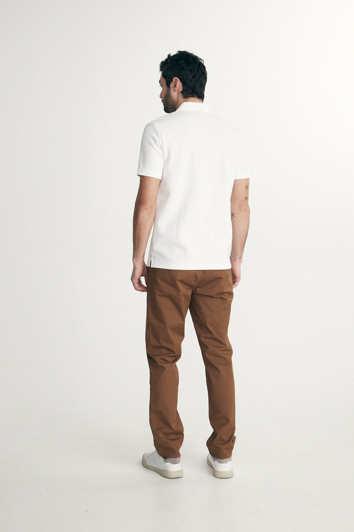 Textured polo