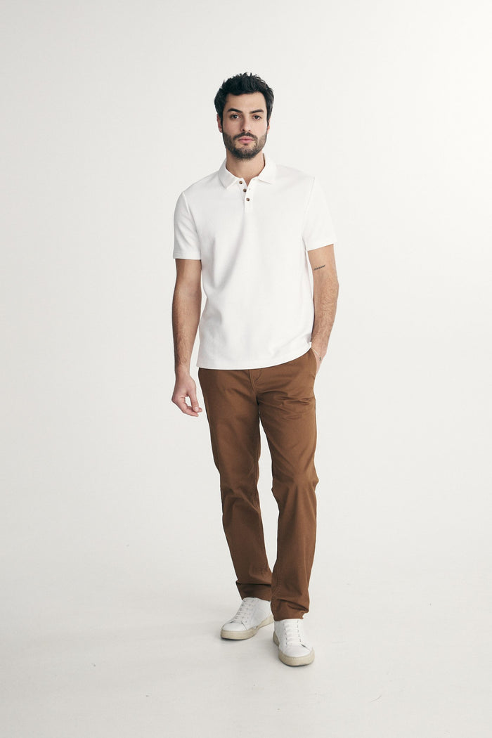 Textured polo