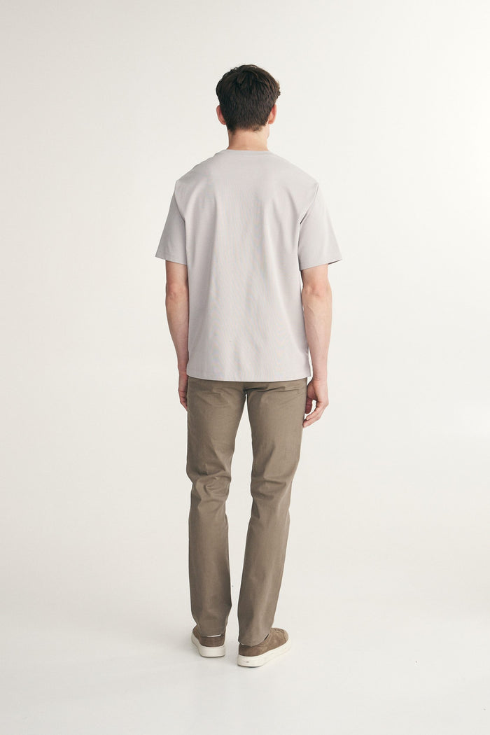 Textured rib t-shirt
