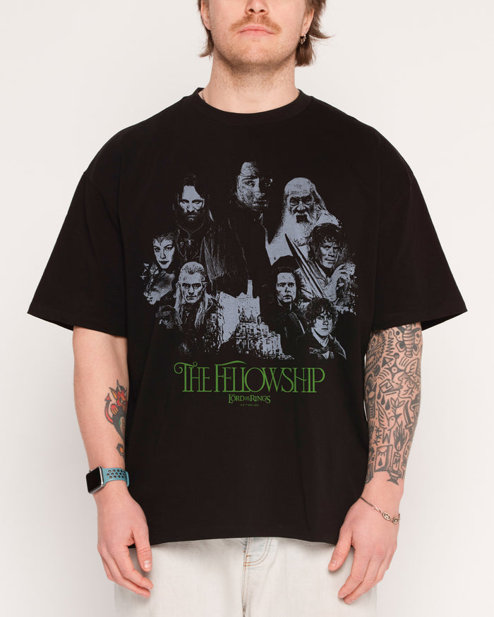 The Fellowship of the Ring Oversized Tee Australia